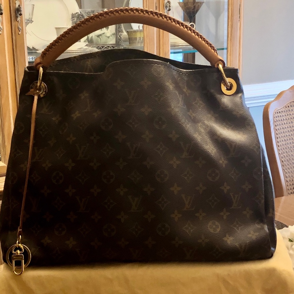 LOUIS VUITTON ARTSY MM MONOGRAM HANDBAG - Picture 8 of 8